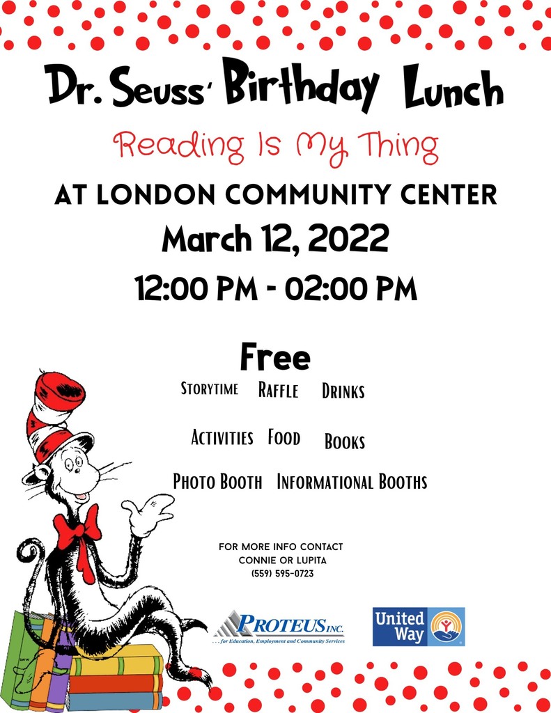 Dr. Seuss Community Birthday Lunch